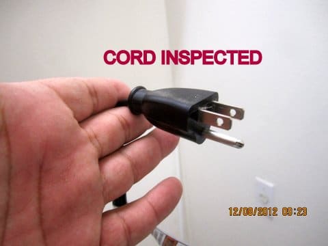 Cord Inspected